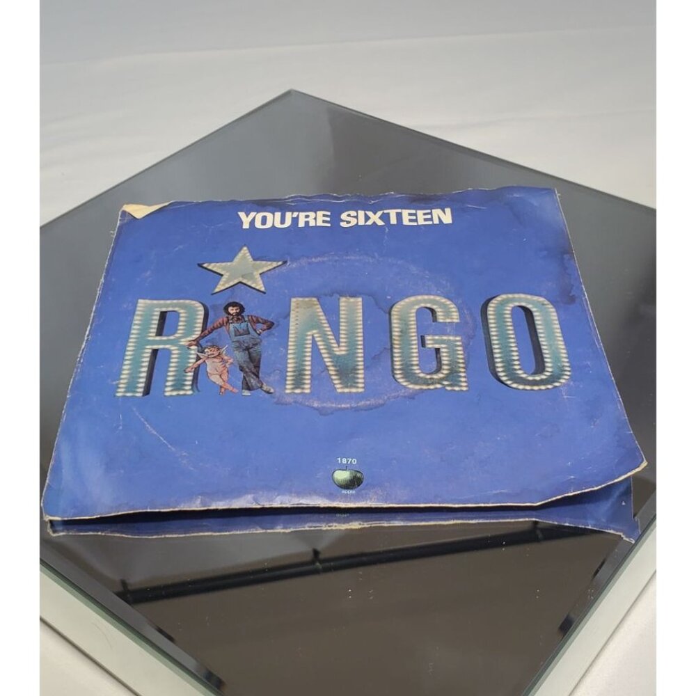 RINGO You're Sixteen Stereo 1973 - 45rpm with Picture Sleeves